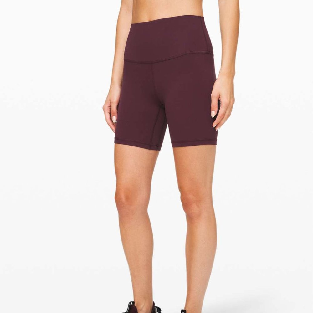 NEW Lululemon Align Short *6" Cassis Size 4